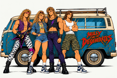 Two Degenerates cassette tapes